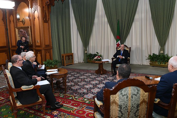 Entrevue dédiée à la presse: Tebboune à cœur ouvert