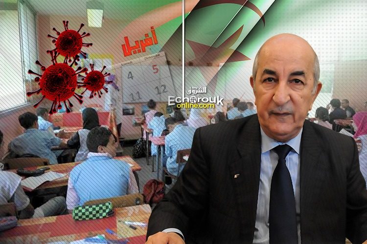 Coronavirus: le Président Tebboune ordonne la fermeture des écoles, universités et établissements de la formation professionnelle