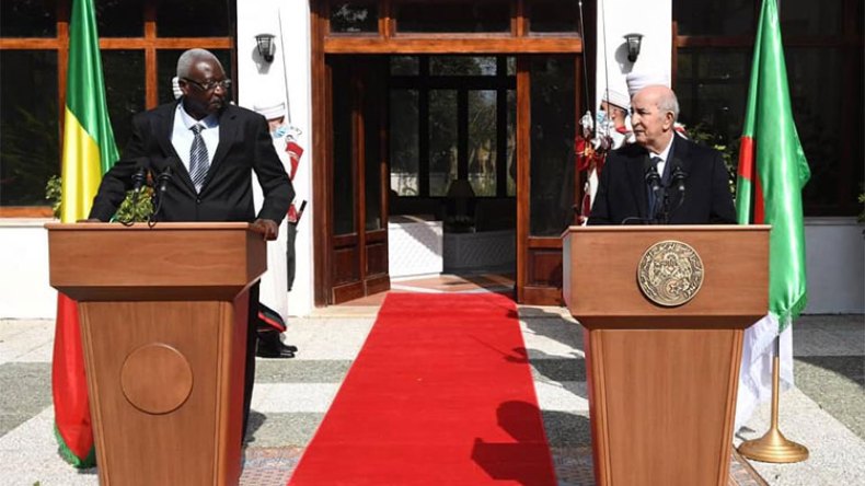 الرئيس تبون: نحن رهن إشارة الإخوة الماليين لتهدئة الأوضاع