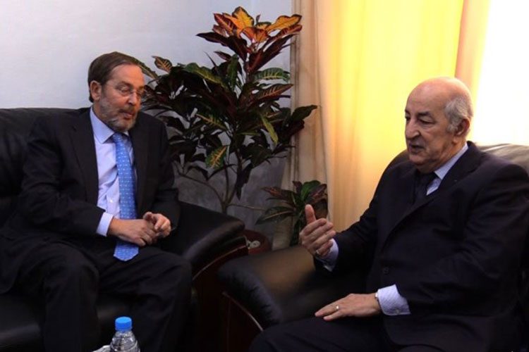 Tebboune reçoit l’ambassadeur d’Espagne
