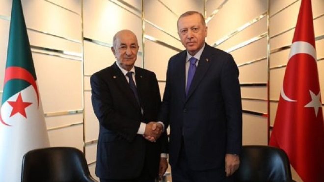 أردوغان منتظر بالجزائر يوم 26 جانفي المقبل