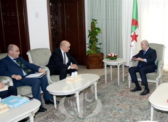 Le Président Tebboune reçoit le ministre français des Affaires étrangères