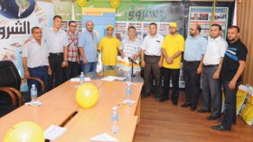 شركة تكنومودرن تهدي أدوات مدرسية لمئة يتيم