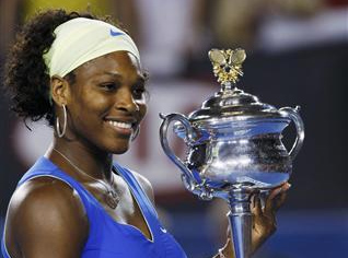Serena storms to Australian Open title