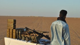 إرهابي بحوزته أسلحة ثقيلة يسلم نفسه بتمنراست