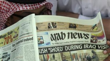 Les journalistes syriens soutiennent leur confrère  irakien (afp)