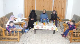 صور صادمة للإرهابي “أبو أيمن” وزوجته “يسرا” وأبناءهما الخمسة