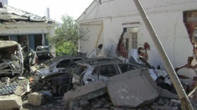 Algeria police station attack: suicide bomber tried to escape before explosion