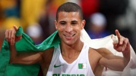 Toufik Makhloufi Vice World Champion 1500m In Doha
