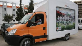 نجمة تطلق قافلة “الروح الرياضية” تدعيما للخضر