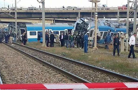 Train derails in Algiers killing 1, injuring 70 in Algiers
