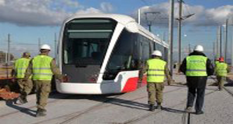 Le tramway d’Oran livré à la fin de l’année en cours