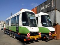 Tramway de Constantine: les premières rames au port d’Alger