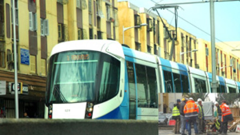 الأمطار تفضح “البريكولاج” في مشروع الترامواي