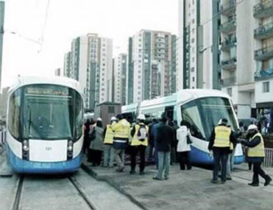 Le 1er  tronçon du tramway d'Alger opérationnel à partir du 8 mai