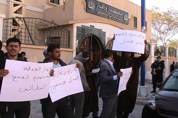 Des jeunes tentent de prendre d’assaut le tribunal de Ouargla