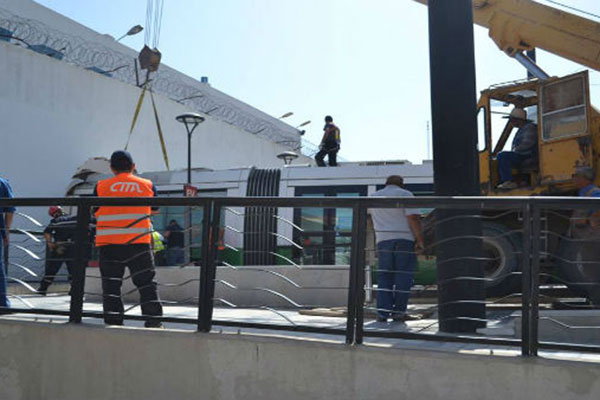 Constantine: Déraillement d’une rame du tramway fait deux blessés