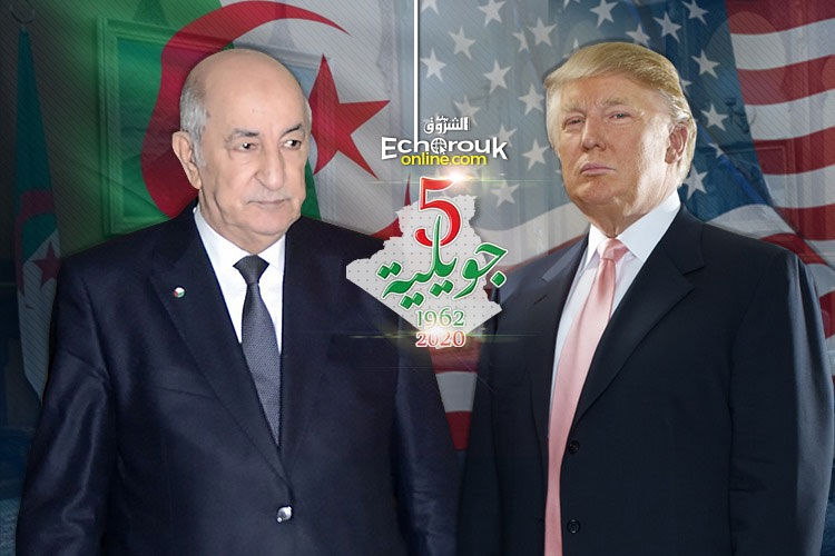 US President Trump: “Our Partnership With Algeria Continues On Several Fronts”