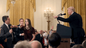 ملاسنات حادة بين ترامب ومراسل سي إن إن