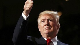 ترامب: سأبني الجدار العظيم جنوبا وسأواجه المتطرفين الإسلاميين