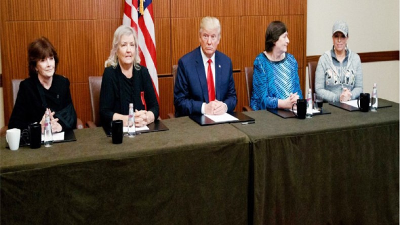 هكذا دافعت نساء تحرَّش بهنَّ الرئيس “كلينتون” عن ترامب