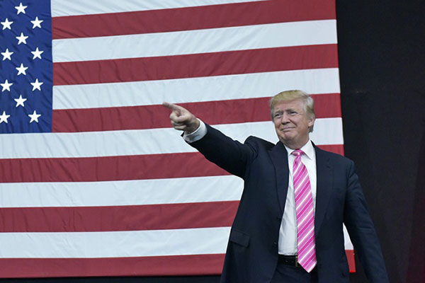 Donald Trump est élu président des États-Unis