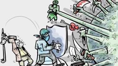 عمال قطاع الصحة