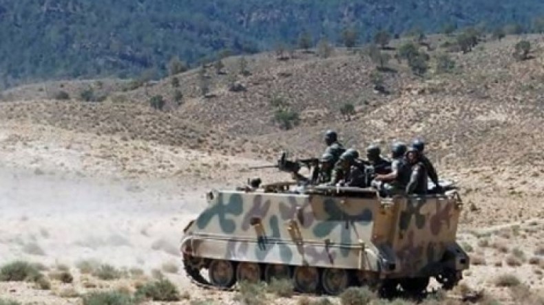 الجيش التونسي يقصف أهدافا مشبوهة بالشعانبي ووضع آليات لمراقبة الحدود مع ليبيا