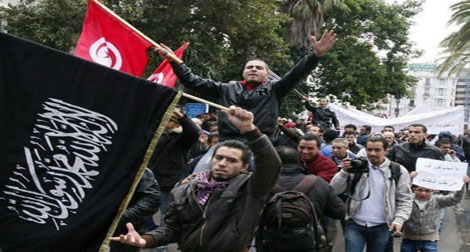 Manifestation à Tunis “contre la “violence politique et “l’ingérence française”