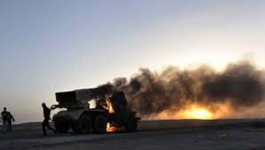 Une dizaine d'obus libyens tombés mardi en territoire tunisien