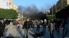 تجدد المظاهرات بمدينة سليانة التونسية