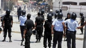 مائة جريح في مواجهات بين الشرطة ومحتجين في سليانة التونسية