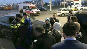 هولندا تحتجز وزيرة تركية