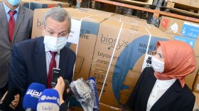 هبة تركية للجزائر: 25 جهاز تنفس وكواشف وبدلات واقية من كورونا