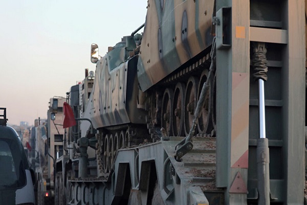 La Défense turque: Destruction de 9 chars , 290 militaires syriens éliminés