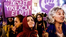 إسطنبول.. احتجاجات تندد بالعنف ضد المرأة