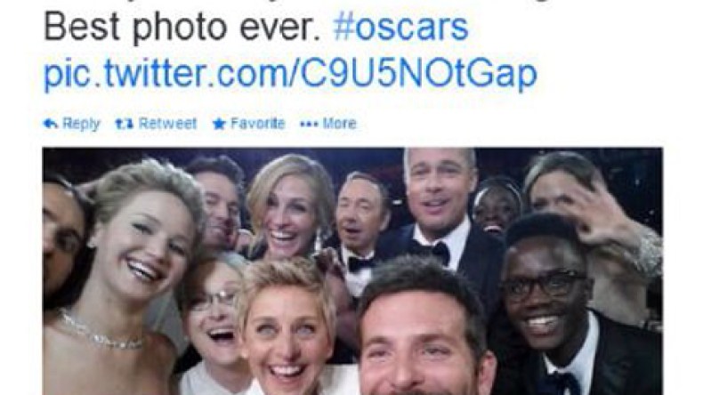 مذيعة الأوسكار تعطل “تويتر” بأكثر من مليوني تغريدة