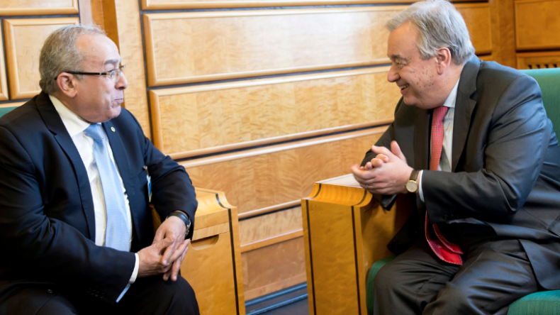 غوتيرش يقترح لعمامرة مبعوثا أمميا في ليبيا