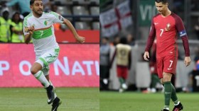 محرز يُواجه رونالدو في لشبونة