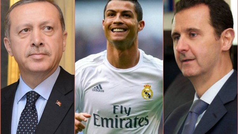نظام أردوغان يستعين بـ “رونالدو” لإستفزاز بشار الأسد