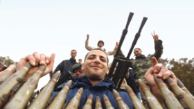 ليبيا ستصبح نارا وجمرا.. في وجه القذافي