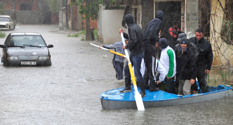 “Bateau Cassé” inondé par les eaux de pluie et d’égouts
