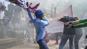 شبح حرب أهلية ثانية يطل على الولايات المتحدة