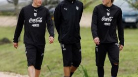 منتخب‮ ‬الأورغواي‮ ‬معجب‮ ‬بأرضية‮ ‬ميدان‮ ‬5‭ ‬جويلية