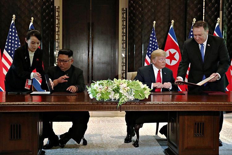 Washington – Pyongyang: ce que dit l’accord signé par Donald Trump et Kim Jong-un