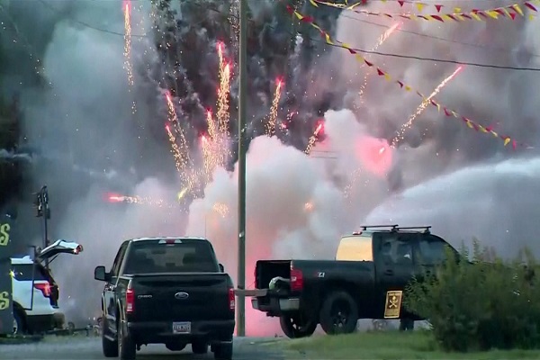 Forte explosion dans une usine turque de feux d’artifice