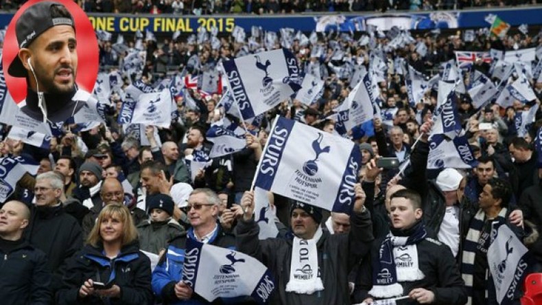 أنصار توتنهام: كلمة “محرز” مرادفة لـ “الخير”!