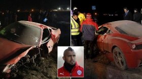 “فيدال” ينجو من الموت بسبب الخمر والنساء والملاهي والقيادة المتهوّرة