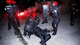 مقتل شرطي إسباني بِسبب شغب أنصار سبارتاك موسكو