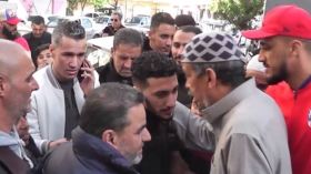 تشييع جنازة والد “بن رحمة”